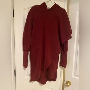 Long burgundy Tunic